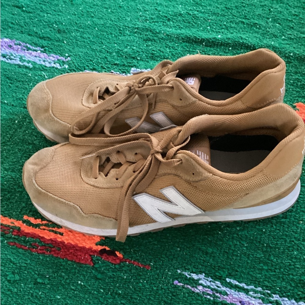 New Balance Classic 515 Shoes Men's Size 13 D Sneakers Wheat Beige Brown/White